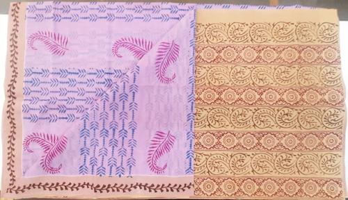 SALEM BLOCK PRINT COTTON SAREES