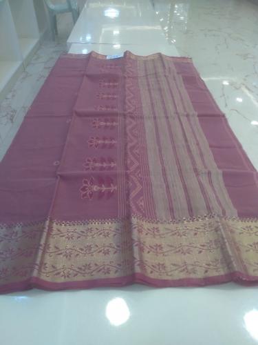 Tantuja Cotton Sarees without Blouse