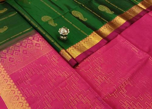 SOFT SILK SAREE WITH BLOUSE