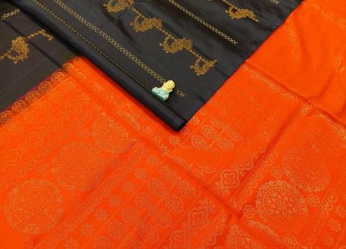 SOFT SILK SAREE WITH BLOUSE
