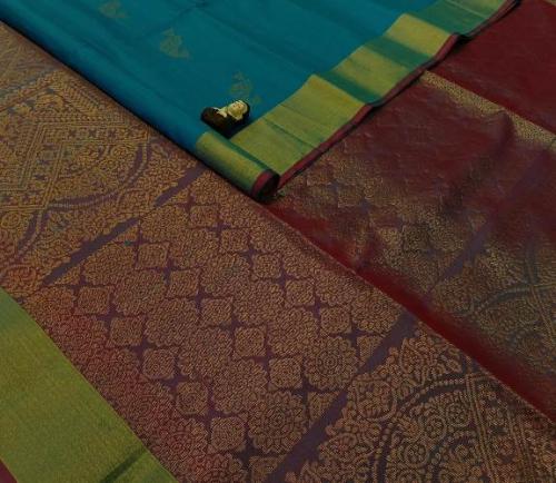 SOFT SILK SAREE WITH BLOUSE
