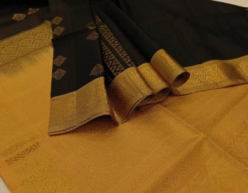 SOFT SILK SAREE WITH BLOUSE