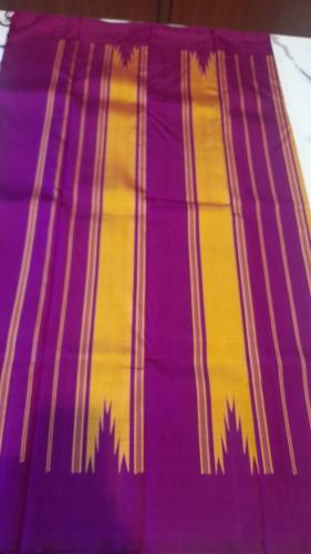 SAREES ARNI TEMPLE BORDER
