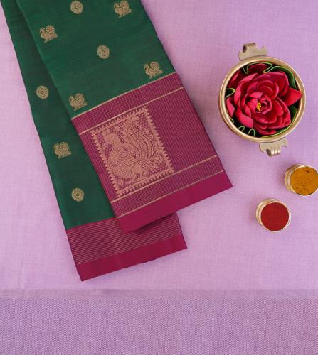 SAREES KPM SILK WITH BLOUSE