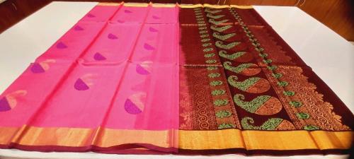 COIMBATORE KORA COTTON SAREE 620 MTS