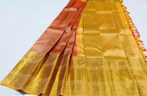 HF ZARI GRAND DESIGNING WEDDING SILK SAREES SSLW