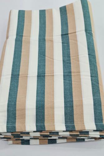 BEDSHEET STRIPE 90X108 2 PILLOW COVER