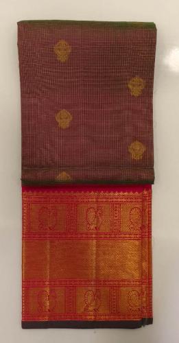 HF Zari Silk Pavadai 103 Cms x 270 Cms