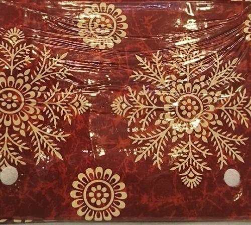 BEDSHEET BARMER PRINTED 90X108 2 PILLOW COVER