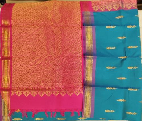 SALEM SILK SAREE WITH BLOUSE