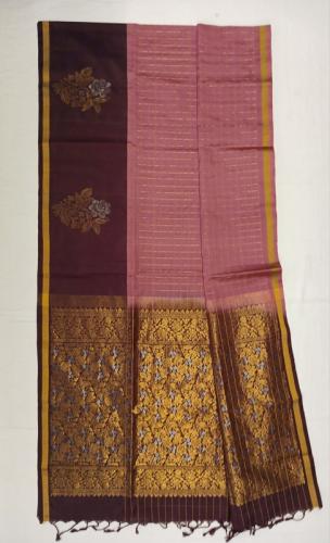 SOFT SILK SAREE WITH BLOUSE