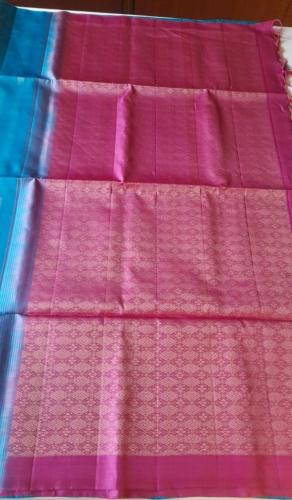 SOFT SILK SAREE WITH BLOUSE