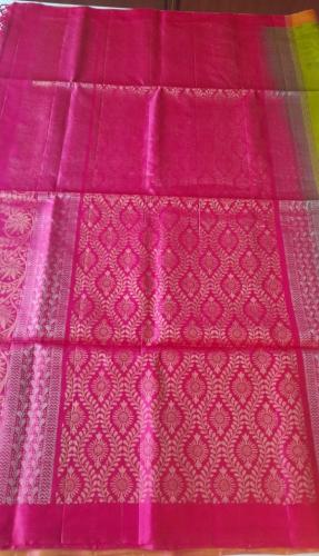 SOFT SILK SAREE WITH BLOUSE