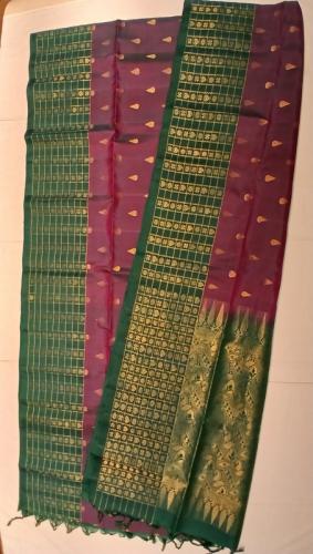 SOFT SILK SAREE WITH BLOUSE