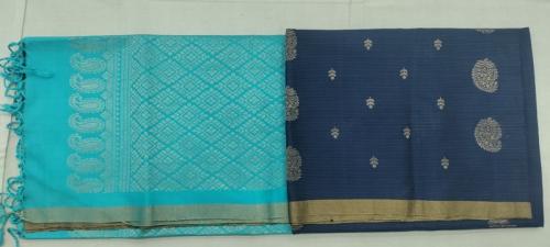 SOFT SILK SAREE WITH BLOUSE