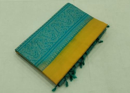 SOFT SILK SAREE WITH BLOUSE