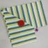 BEDSHEET STRIPE 90X108