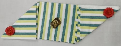 BEDSHEET STRIPE 90X108