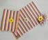 BEDSHEET STRIPE 60X90 2 PILLOW COVER
