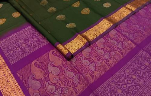 SOFT SILK SAREE WITH BLOUSE