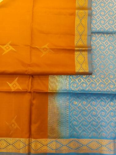 SOFT SILK SAREE WITH BLOUSE