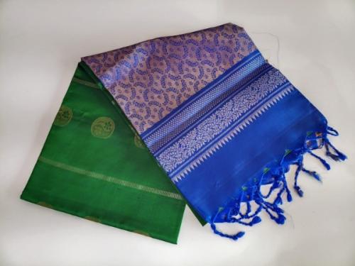 SOFT SILK SAREE WITH BLOUSE