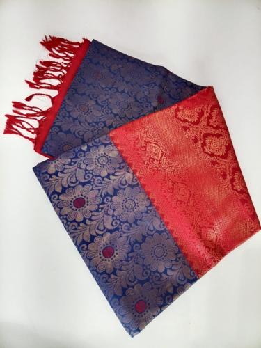 SOFT SILK SAREE WITH BLOUSE
