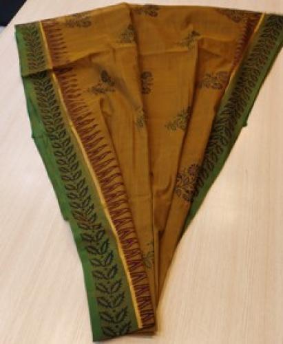 SALEM BLOCK PRINT COTTON SAREES