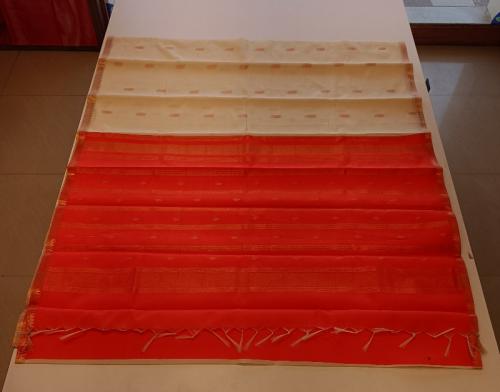 PL Salem Silk Finish Border Saree