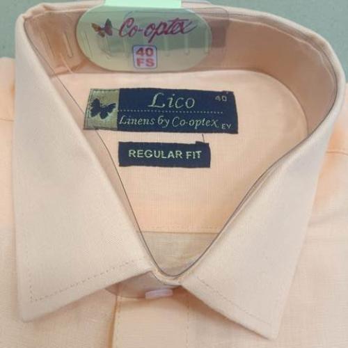 PL COTTON XLINEN DYED READYMADE SHIRT 40 FS