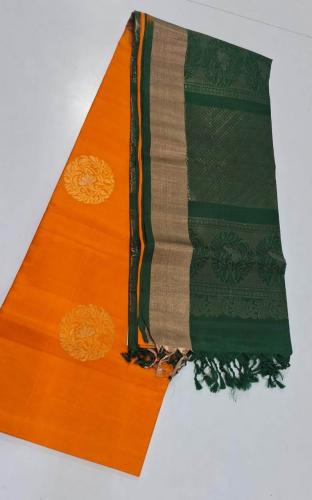 SOFT SILK SAREE WITH BLOUSE