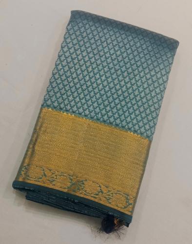 ARNI SILK HALF FINE ZARI SAREE WITH BLOUSE