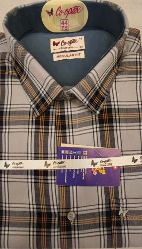 PL COTTON READYMADE TWILL DESIGN SHIRTS 44 FS