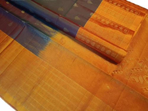 SOFT SILK SAREE WITH BLOUSE