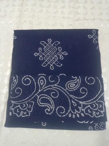 PL COTTON SAREES WITH WAX DOT PRINT DESIGNS