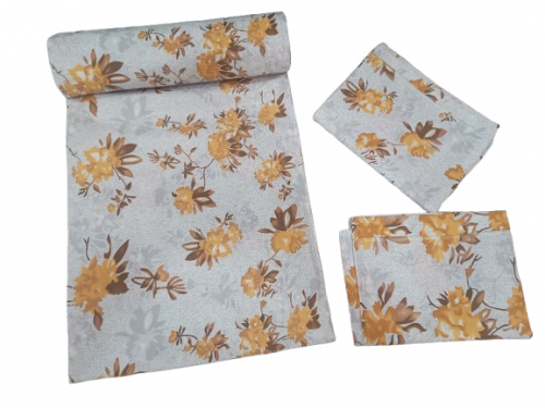 BEDSHEET ERODE AHEMADHABAD PRINT 90 X108 2 PILLOW COVER