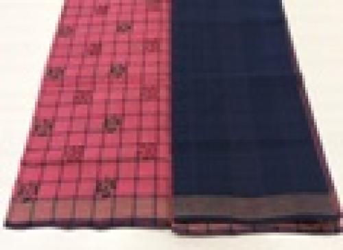 SALEM BLOCK PRINT COTTON SAREES