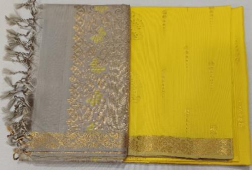 SOFT SILK SAREE WITH BLOUSE