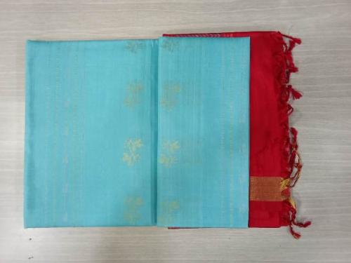SOFT SILK SAREE WITH BLOUSE