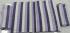 BEDSHEET STRIPE 72X100 2 PILLOW COVER