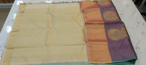 ARNI SILK HALF FINE ZARI SAREE WITH BLOUSE