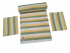 BEDSHEET STRIPE 90X108 2 PILLOW COVER