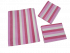 BEDSHEET STRIPE 90X108 2 PILLOW COVER