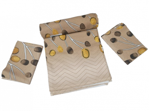 BEDSHEET ERODE AHEMADHABAD PRINT 90 X108 2 PILLOW COVER