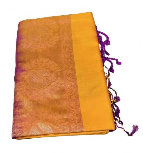 SOFT SILK SAREE WITH BLOUSE