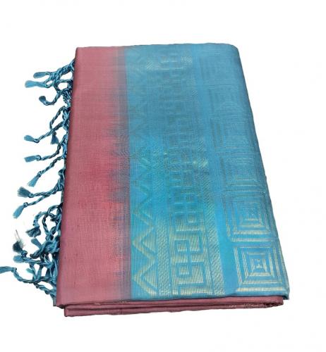 SOFT SILK SAREE WITH BLOUSE