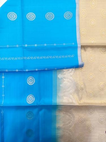 SOFT SILK SAREE WITH BLOUSE