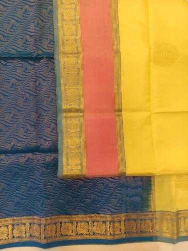 SOFT SILK SAREE WITH BLOUSE
