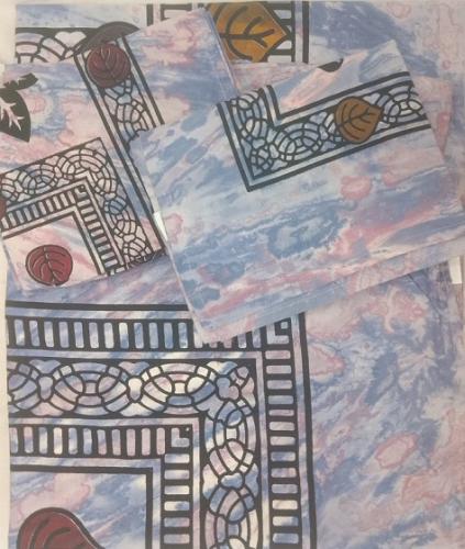 BEDSHEET MEERUT PRINTED 60X90 2 PILLOW COVER