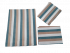 BEDSHEET STRIPE 60X90 2 PILLOW COVER
